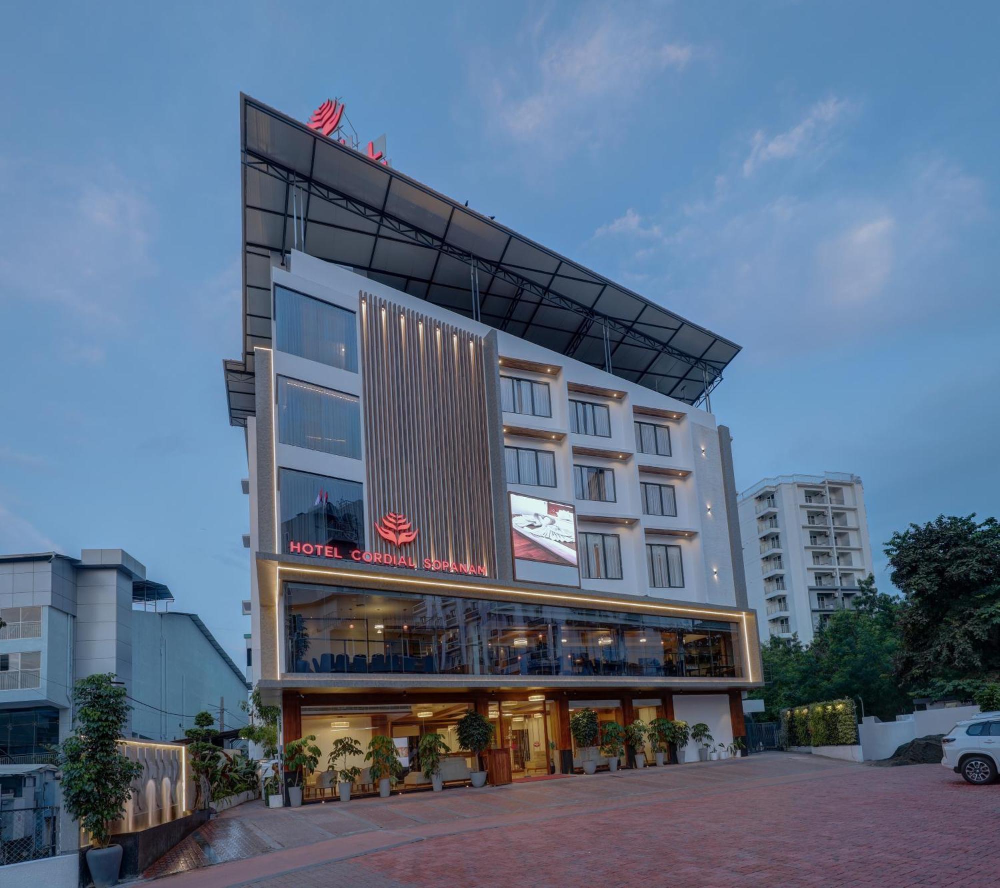 Hotel Cordial Sopanam Thiruvananthapuram Bagian luar foto